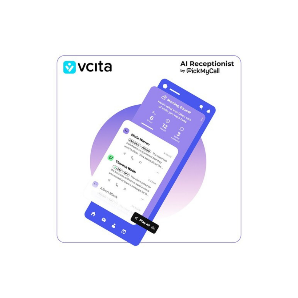PickMyCall and vcita Launch the Ultimate AI Receptionist for Small Business